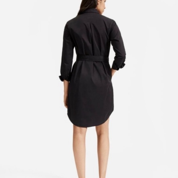 Everlane The Modern Utility Shirtdress – Black, Size 2 - Picture 2 of 6